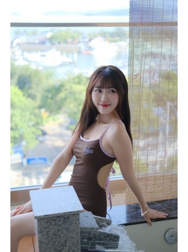 CHIOS CLUB - 露背連身泳衣 MD2508